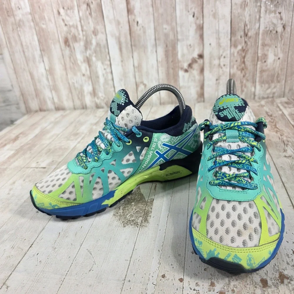 Asics Gel-Noosa Tri 9 Womens Running Shoes Multi Color T458N Size 6